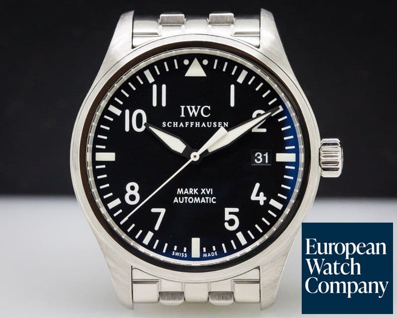 Image of IWC Mark XVI Black Dial SS / SS