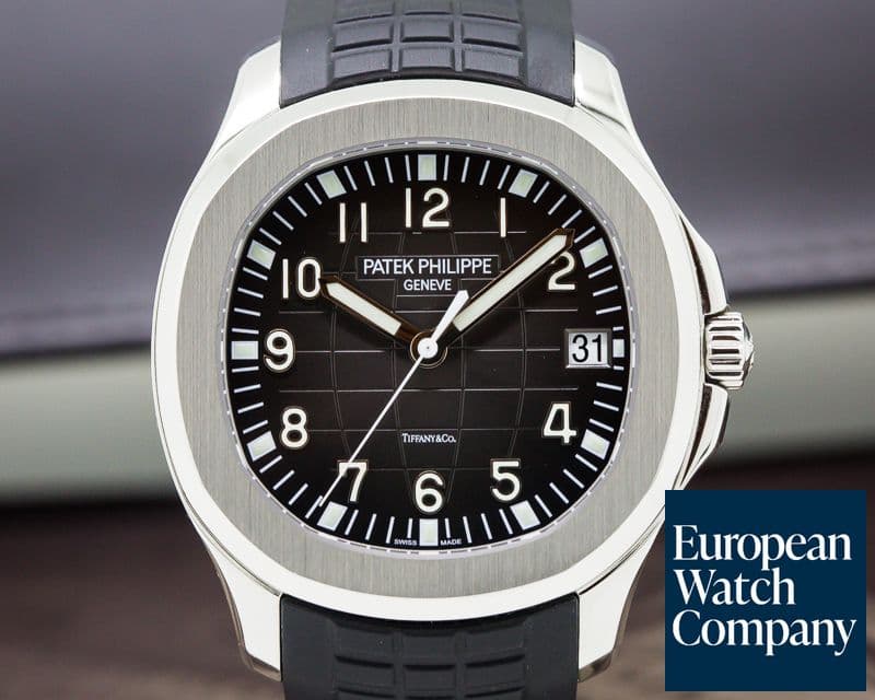Image of Patek Philippe Aquanaut SS / SS "TIFFANY & CO" + Rubber Strap & Buckle 