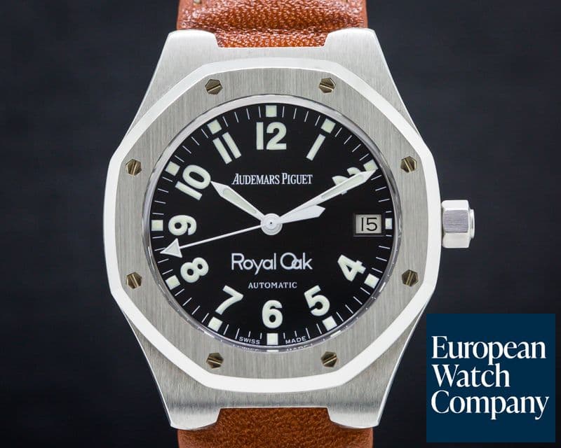Image of Audemars Piguet Royal Oak Military Dial SS/Strap