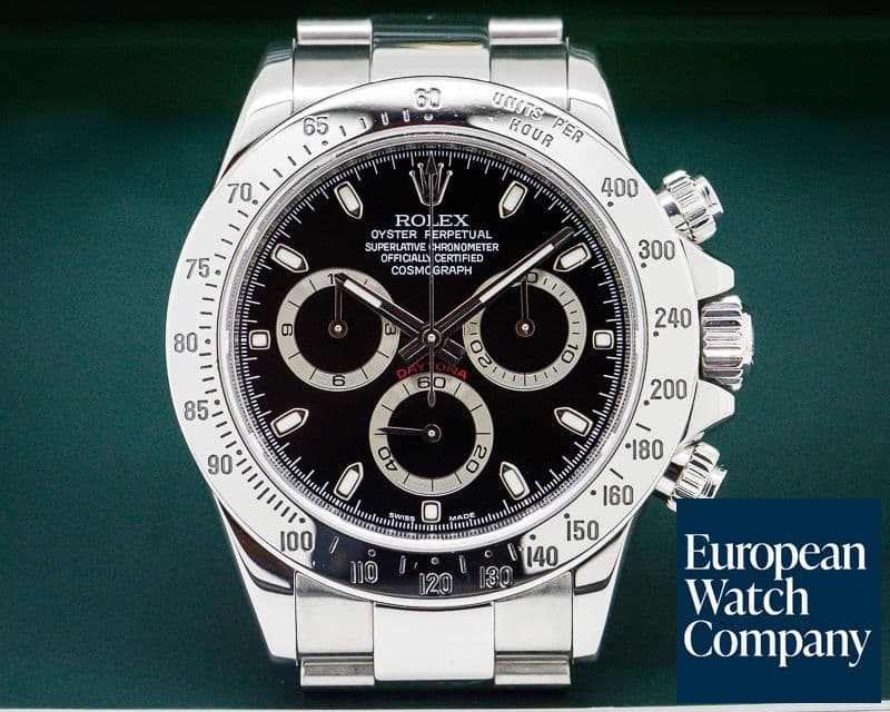 Image of Rolex Daytona Black Dial SS / SS