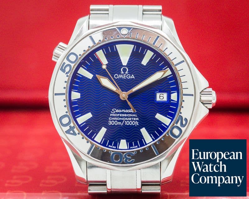 Image of Omega Seamaster Professional SS / SS Blue Dial 