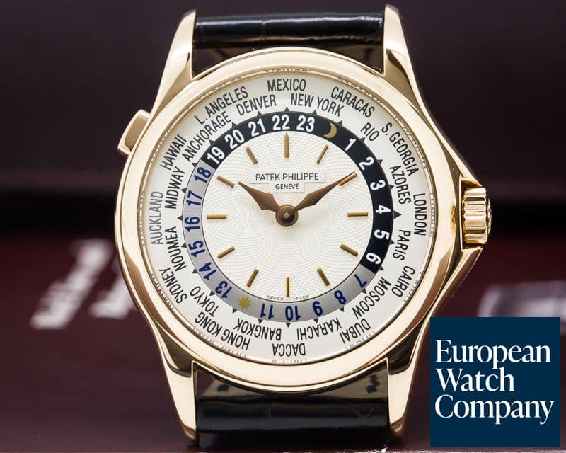 Image of Patek Philippe World Time 18K Rose Gold