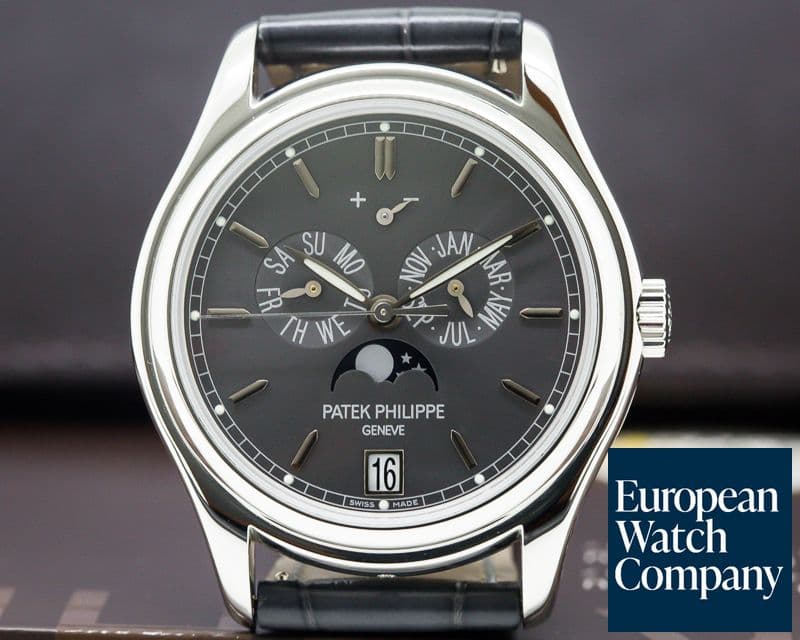 Image of Patek Philippe Annual Calendar Grey Dial Platinum
