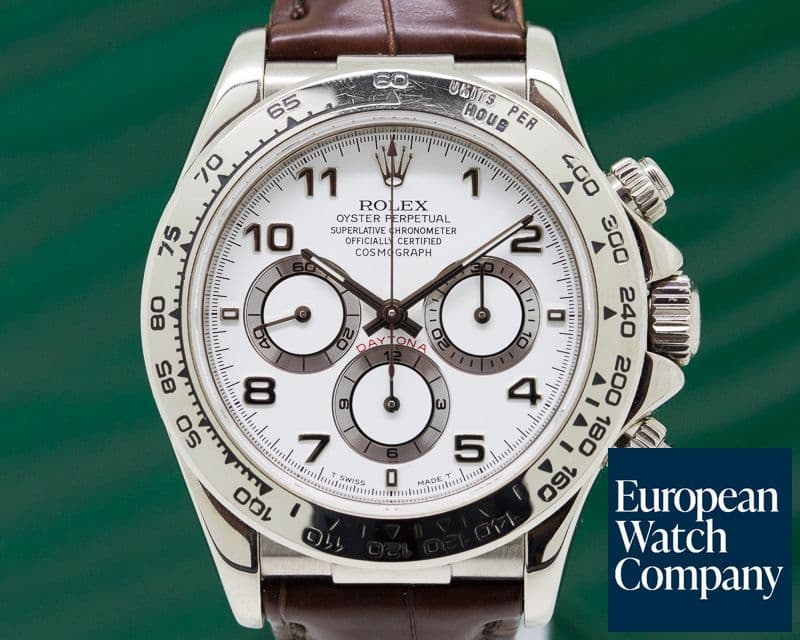 Image of Rolex Daytona 18K White Gold Zenith Movement 