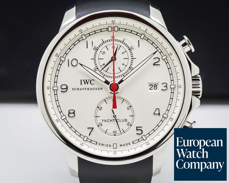 Image of IWC Portuguese Yacht Club Flyback SS Silver Dial 