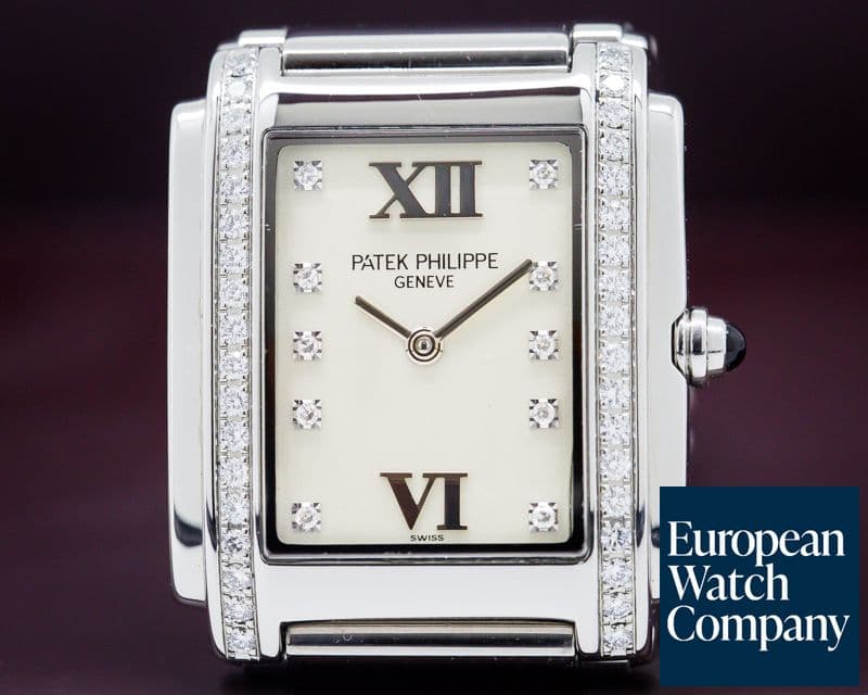 Image of Patek Philippe Twenty-4 Cream Dial SS / SS 
