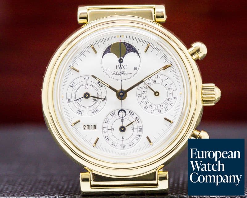 Image of IWC Da Vinci Perpetual Calendar Chronograph 18K Yellow Gold