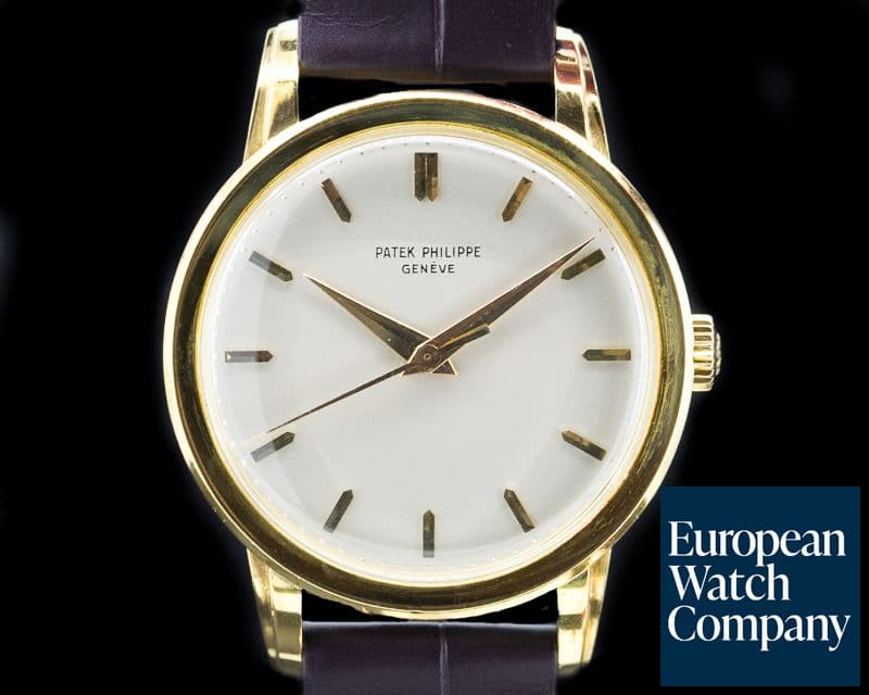 Image of Patek Philippe Calatrava Manual Center Seconds UNPOLISHED + NICE PATINA 