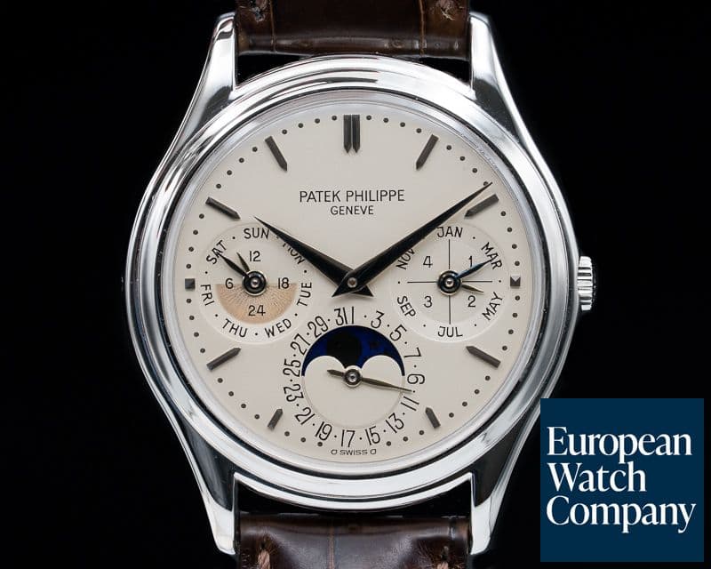 Image of Patek Philippe Perpetual Calendar Platinum EARLY MODEL + EXCELLENT CONDITION