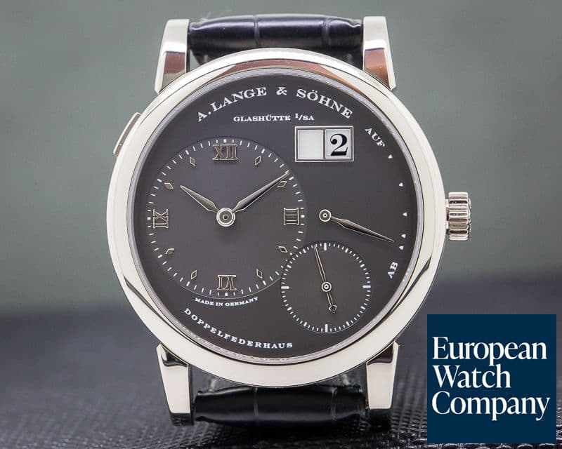 Image of A. Lange and Sohne Lange 1 Grey Slate Dial White Gold 
