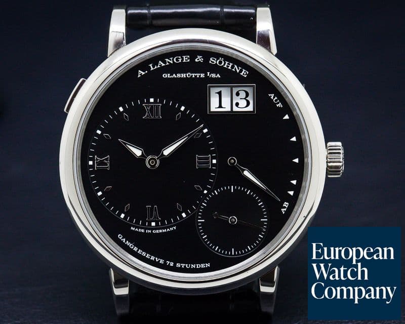 Image of A. Lange and Sohne Grand Lange 1 Black Dial 