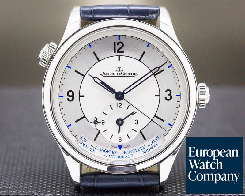 Image of Jaeger LeCoultre Master Geographic SS SECTOR DIAL 39MM 
