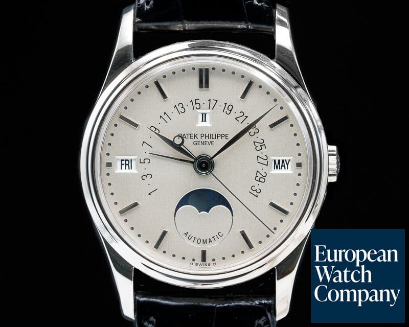 Image of Patek Philippe Retrograde Perpetual Calendar 18K White Gold UNPOLISHED