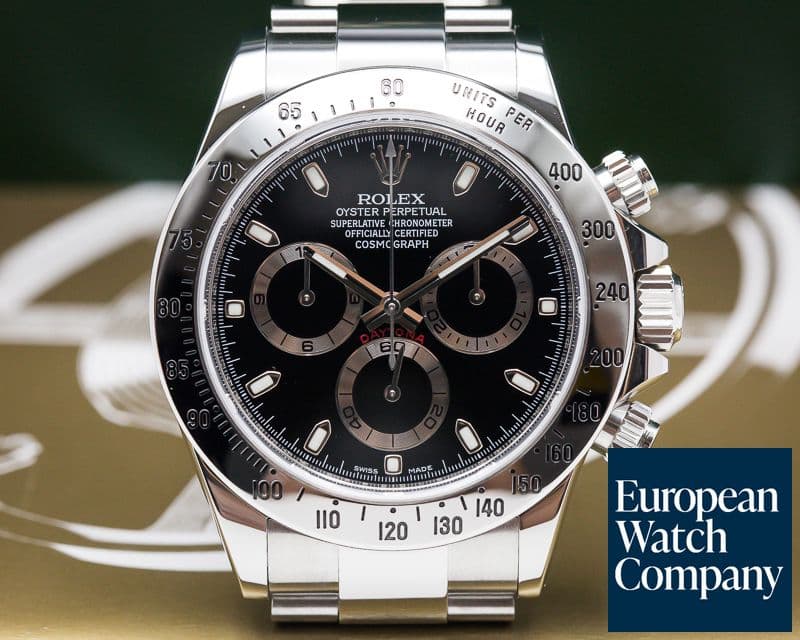 Image of Rolex Daytona Black Dial SS / SS