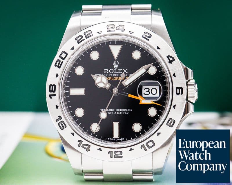 Image of Rolex Explorer II Black Dial SS / SS