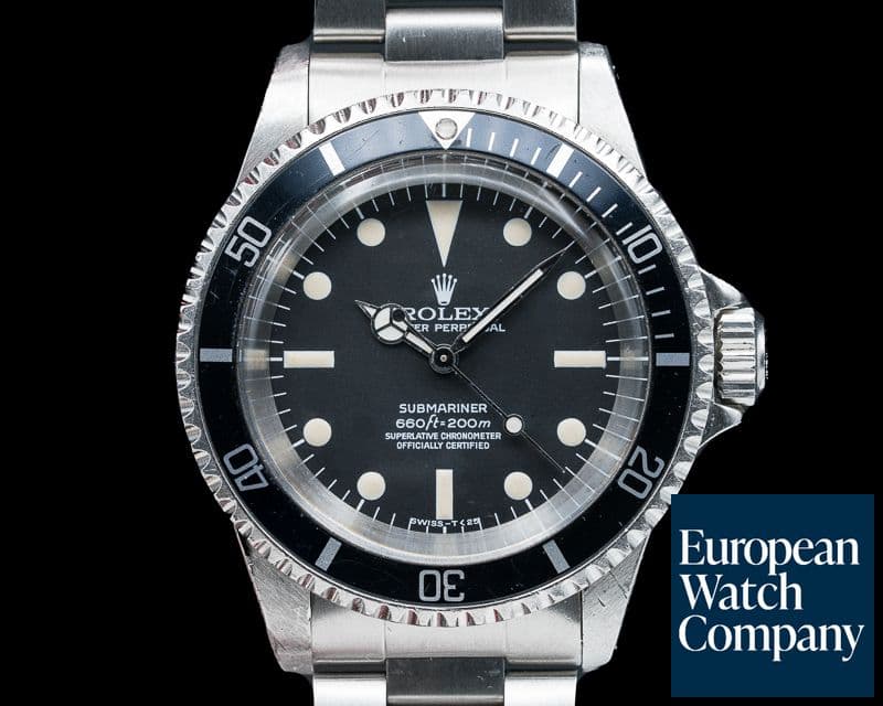 Image of Rolex Vintage 5512 Submariner MkII MATTE MAXI DIAL