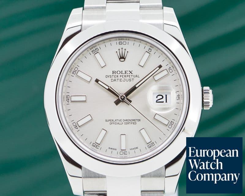 Image of Rolex Datejust II SS Silver Dial 