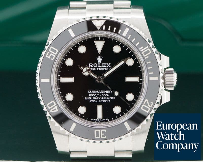 Image of Rolex Submariner No Date Ceramic Bezel SS