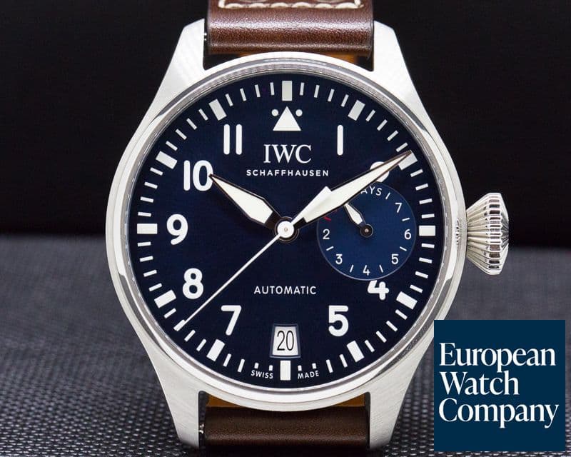 Image of IWC Big Pilot "LE PETIT PRINCE" Blue Dial 