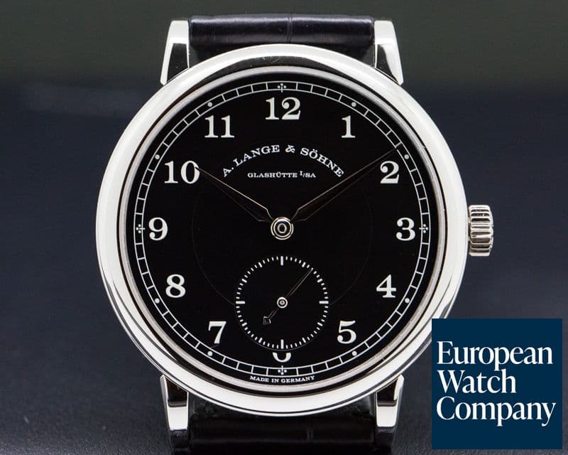 Image of A. Lange and Sohne 200th Anniversary F.A Lange 1815 Platinum Black Dial