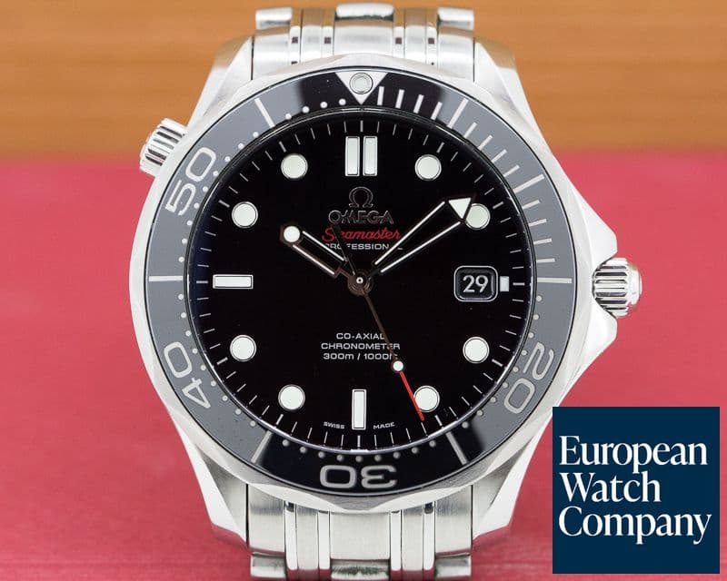 Image of Omega Seamaster Professional SS Co-Axial Black Ceramic Bezel