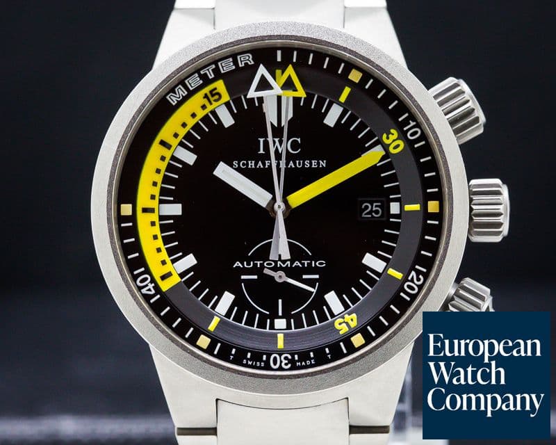 Image of IWC GST Deep One Titanium RARE / Full Set