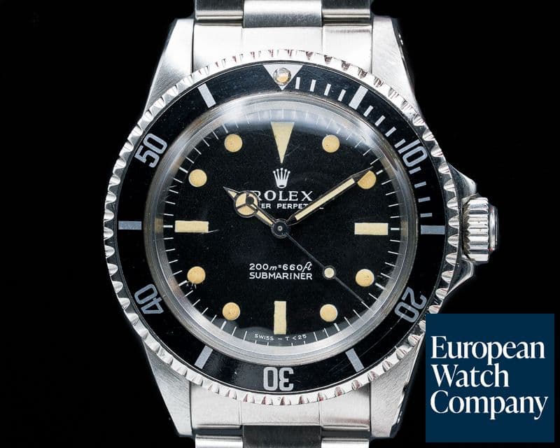 Image of Rolex Vintage Submariner 5513 "Meters First" SS VERY NICE