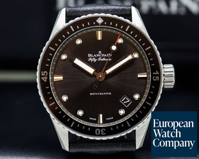 Image of Blancpain Fifty Fathoms Bathyscaphe SS 