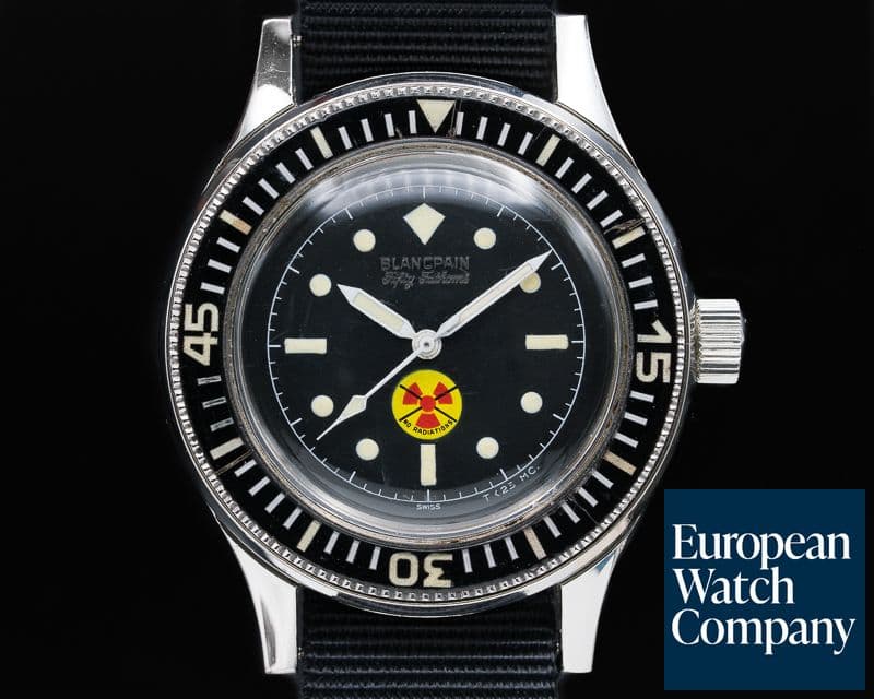 Image of Blancpain Fifty Fathoms "BUNDESWEHR" NO RADIATION 