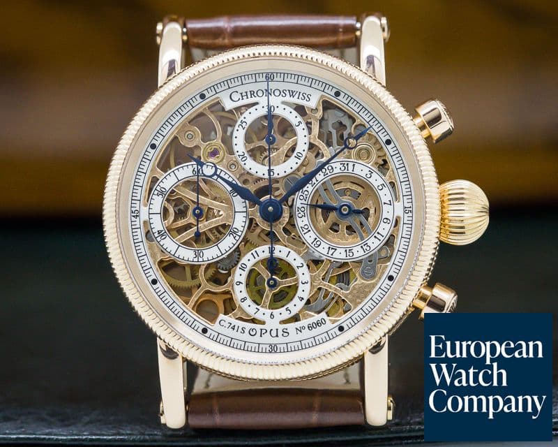 Image of Chronoswiss Opus Rose Gold / Rose Gold Buckle


