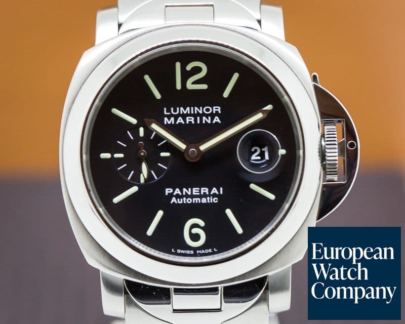 Image of Panerai Luminor Automatic SS Black Dial 
