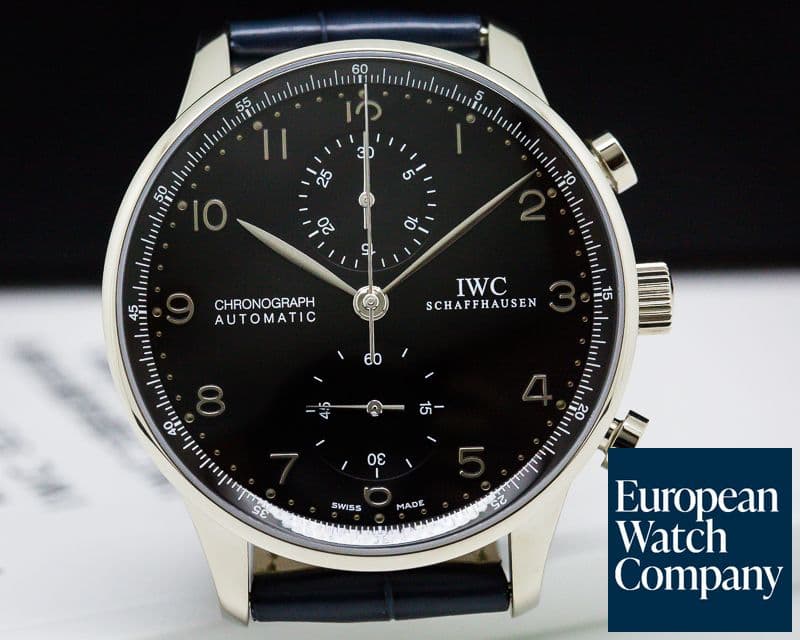 Image of IWC Portuguese Chronograph White Gold/White Gold Buckle