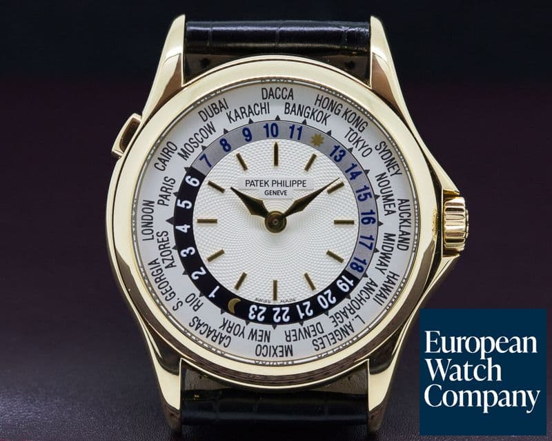 Image of Patek Philippe World Time 18K Yellow Gold