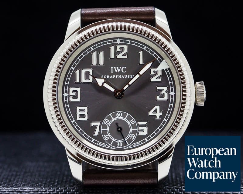 Image of IWC Vintage Collection Pilot Watch 18K White Gold
