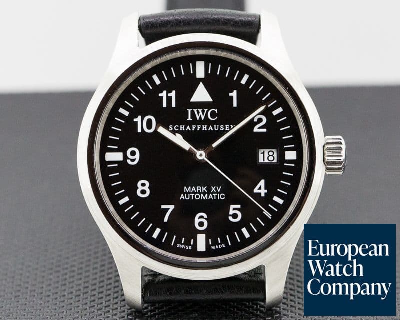 Image of IWC Mark XV SS Black Dial 