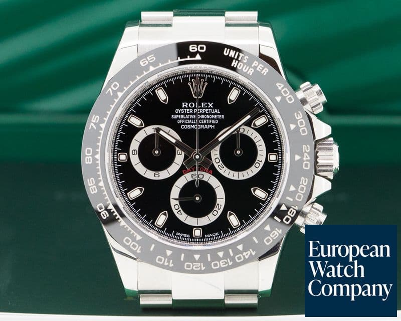 Image of Rolex Daytona Ceramic Bezel SS / Black Dial UNWORN