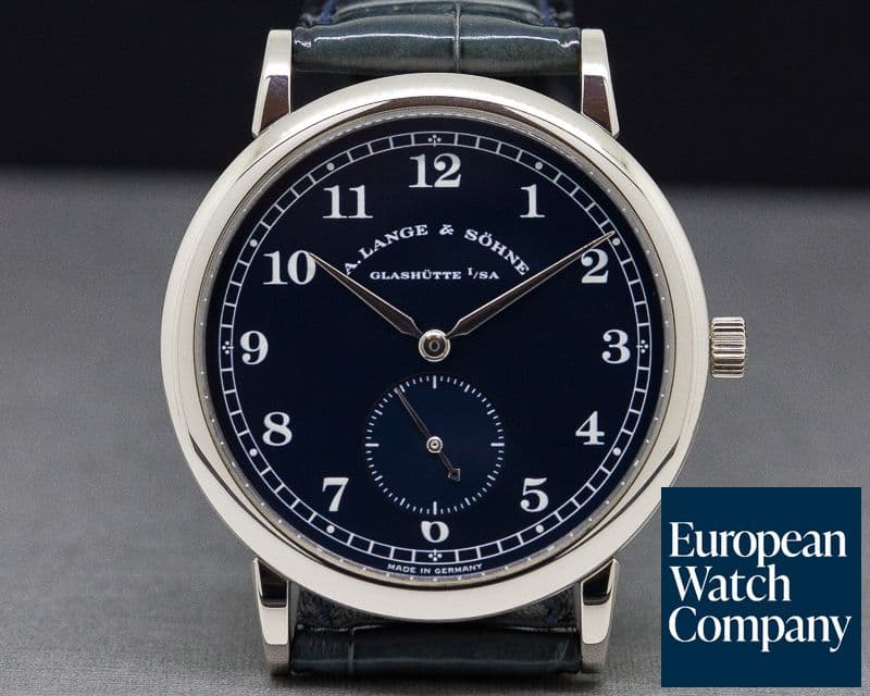 Image of A. Lange and Sohne 1815 18K White Gold Blue Dial 