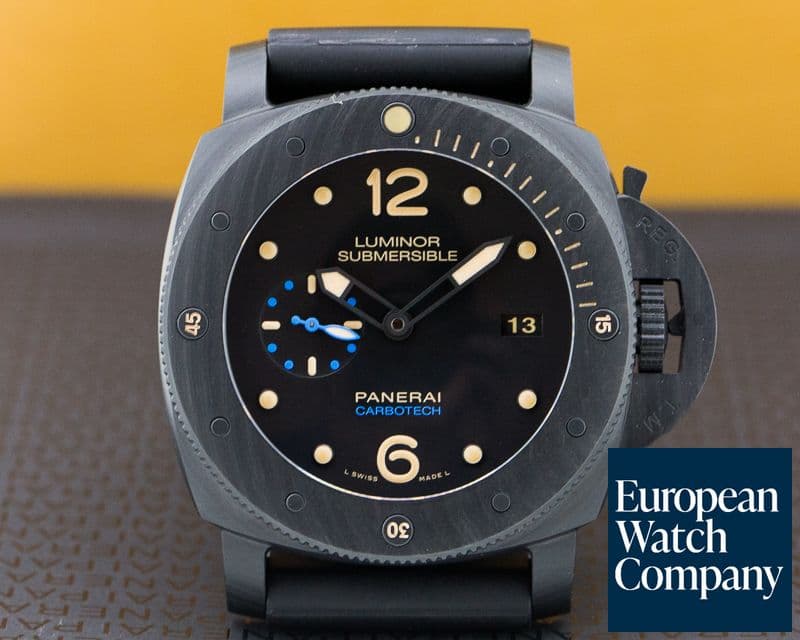 Image of Panerai Luminor Submersible 1950 Carbotech 3 Days Automatic UNWORN