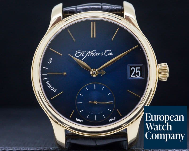 Image of H. Moser & Cie Endeavour Perpetual Calendar 1 18k Rose Gold EXTRA DIAL