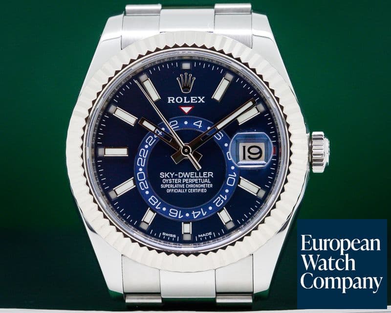 Image of Rolex Sky Dweller Steel Blue SS 
