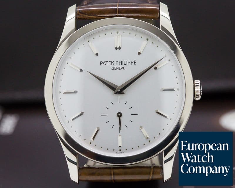 Image of Patek Philippe Calatrava 18K White Gold Manual Wind