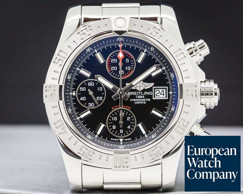 Image of Breitling Avenger II black Dial SS/SS UNWORN