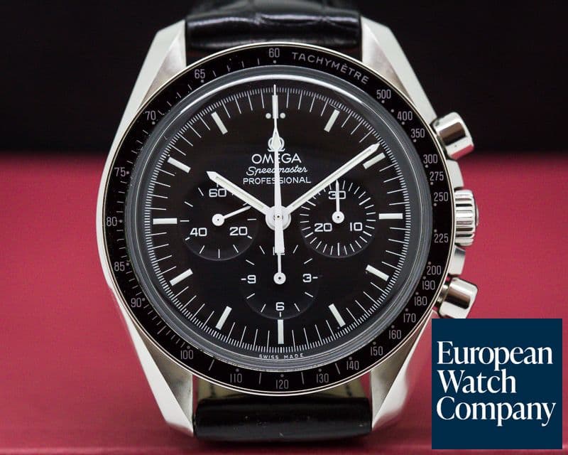 Image of Omega Speedmaster Professional Black Dial SS 