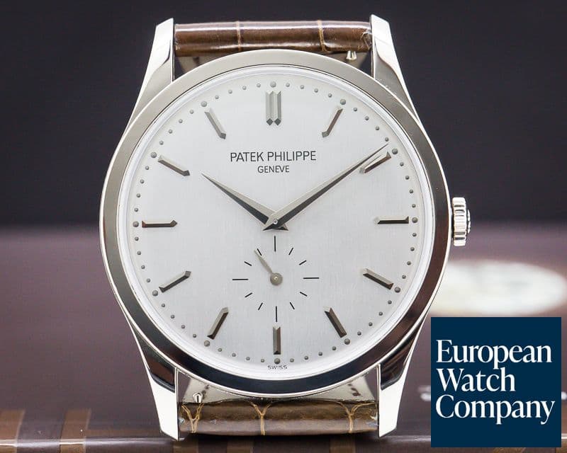 Image of Patek Philippe Calatrava 18K White Gold Manual Wind