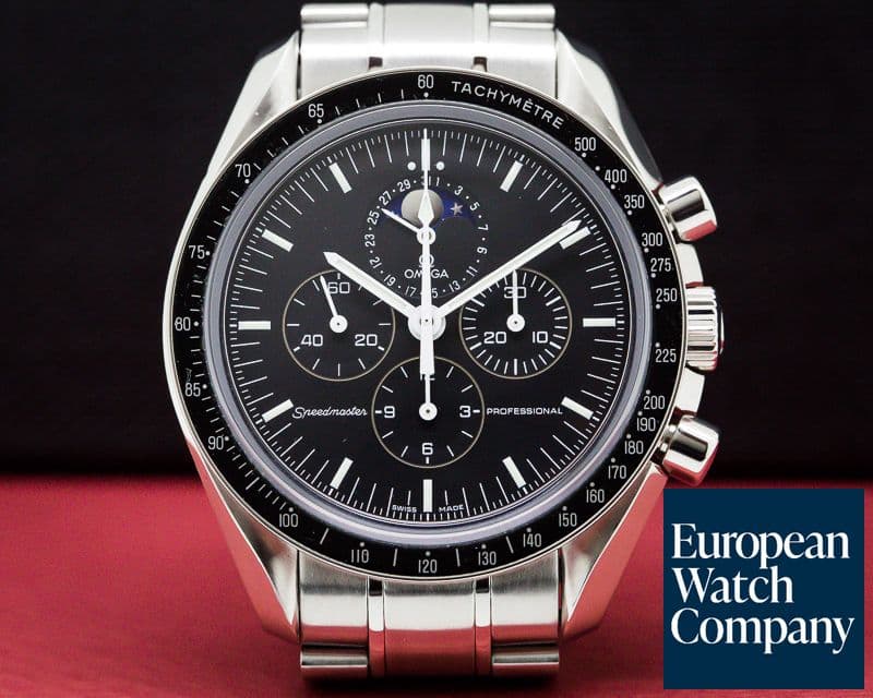 Image of Omega Speedmaster Moon Phase Manual Wind SS 