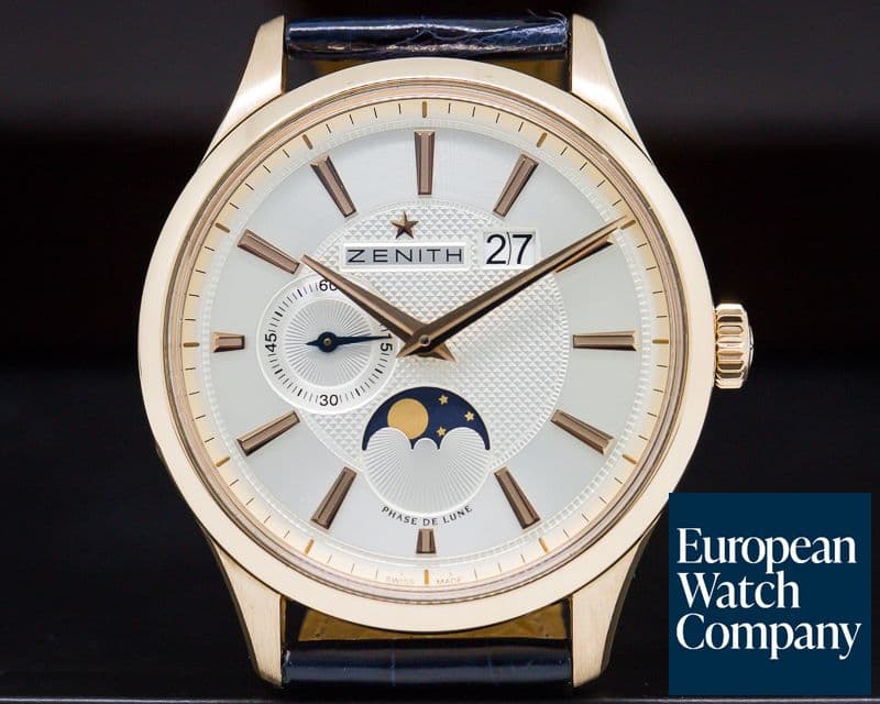 Image of Zenith Captain Moonphase
18K RG Silver Dial 40MM