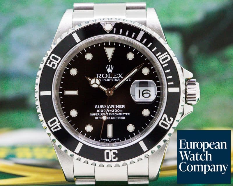 Image of Rolex Submariner SS Black Dial 