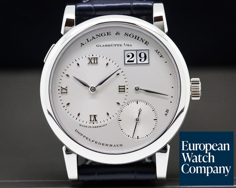 Image of A. Lange and Sohne Lange 1 Platinum "STEALTH" Silver Dial