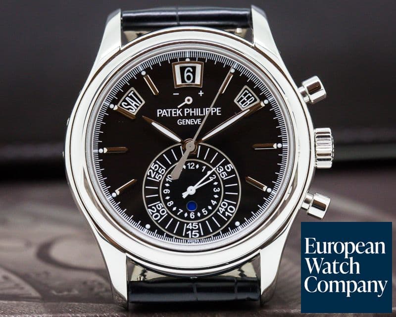 Image of Patek Philippe Annual Calendar Chronograph BLACK DIAL