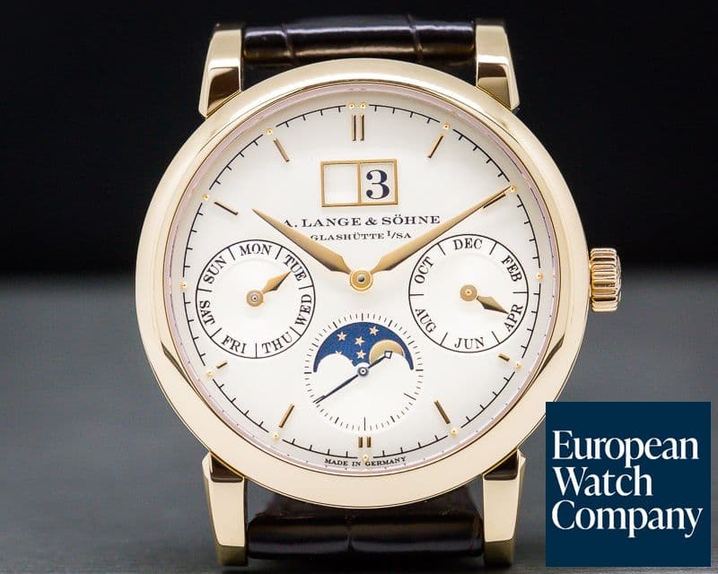 Image of A. Lange and Sohne Saxonia Annual Calendar 18K Rose Gold 